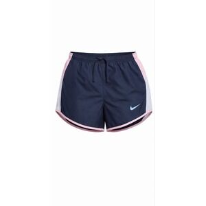 Nike Dri-FIT Running Shorts Womens Medium Black Pink Mesh Athletic Activewear